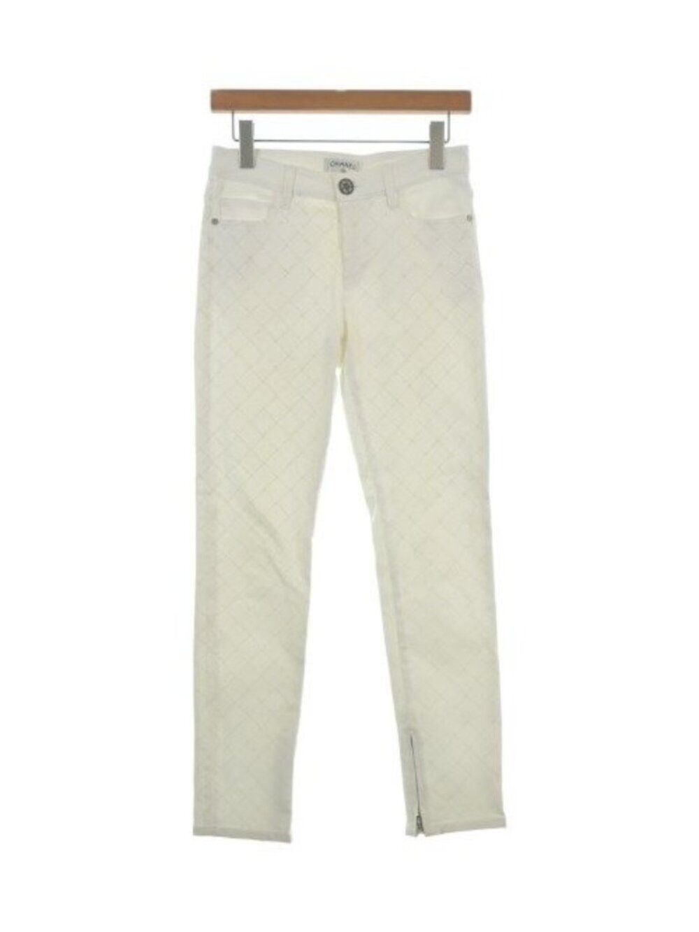Chanel Denim Pants White